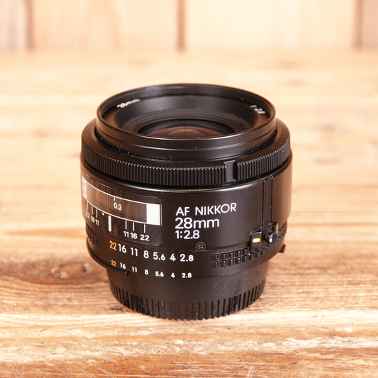 Used Nikon Nikkor AF 28mm F2.8 Lens