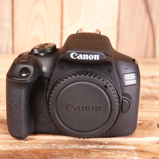 Used Canon EOS 2000D DSLR Camera Body