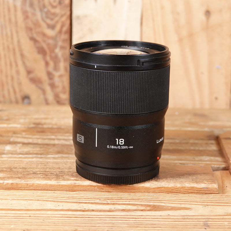 Used Panasonic Lumix 18mm F1.8 S Lens