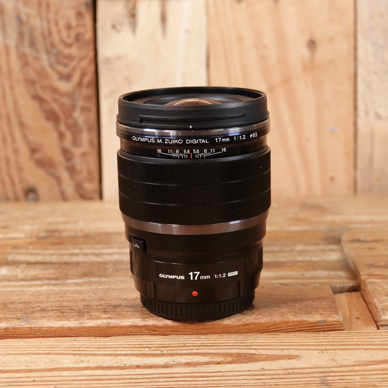 Used Olympus 17mm F1.2 ED PRO Micro Four Thirds Lens