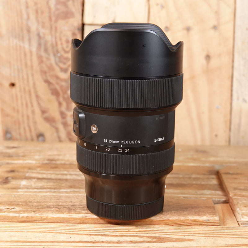 Used Sigma 14-24mm F2.8 DG DN Art Lens for L Mount