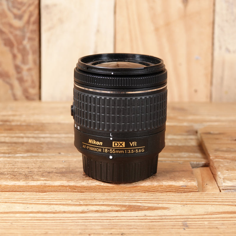 Used Nikon AF-P 18-55mm f3.5-5.6 DX G VR Lens