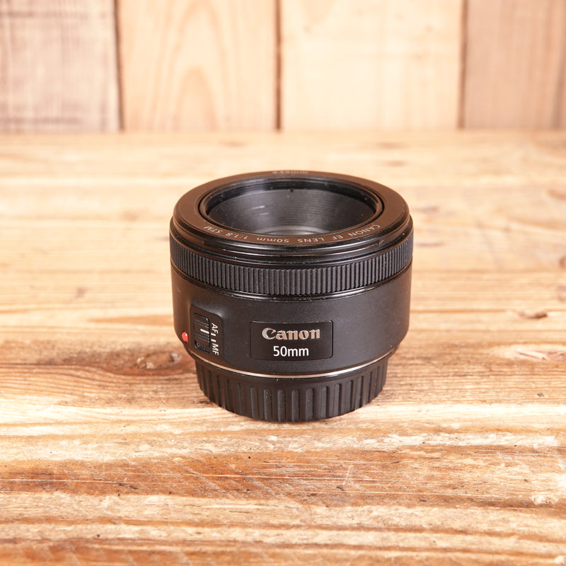 Used Canon EF 50mm F1.8 STM Lens
