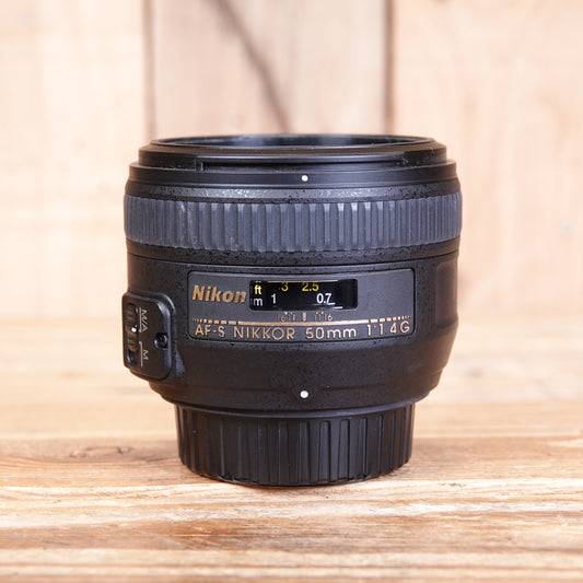 Used Nikon AF-S 50mm F1.4 G Lens