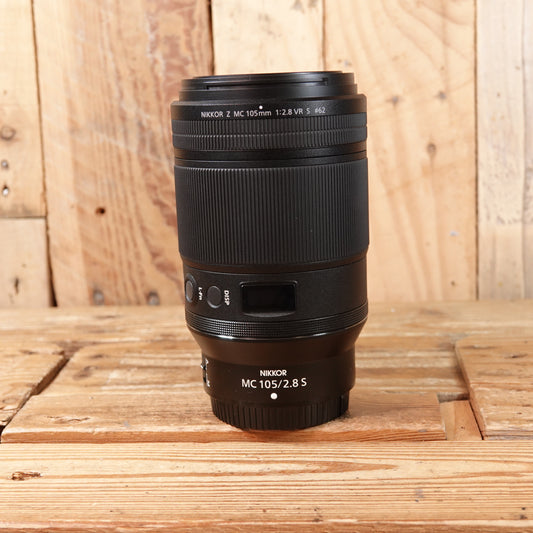 Used Nikon Z 105mm F2.8 VR S Lens