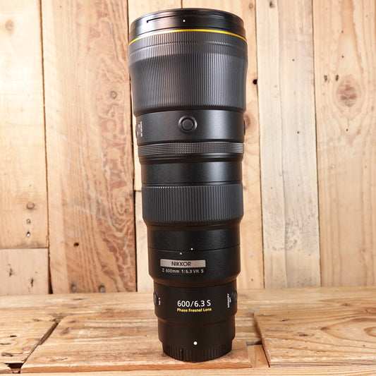Used Nikon Z 600mm F6.3 VR S Lens