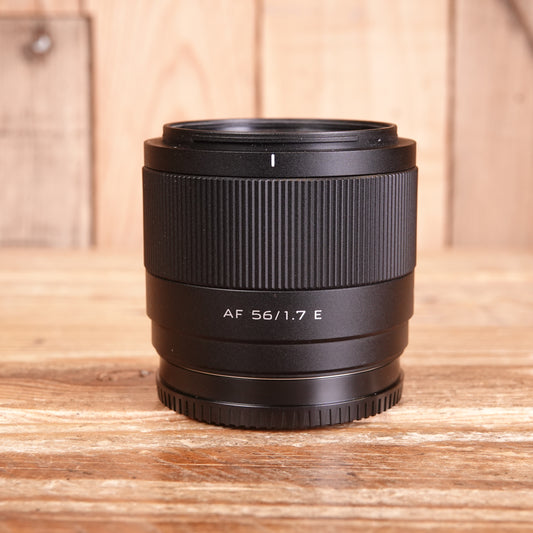 Used Viltrox AF 56mm F1.7 ASPH ED IF STM Lens -Sony E fit