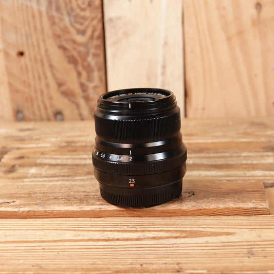 Used Fujifilm Fujinon XF 23mm F2 WR Black Lens