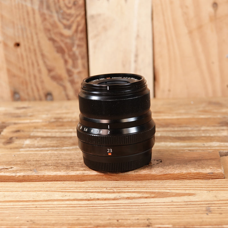 Used Fujifilm Fujinon XF 23mm F2 WR Black Lens