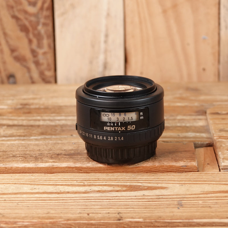 Used Pentax FA SMC 50mm f1.4 Lens