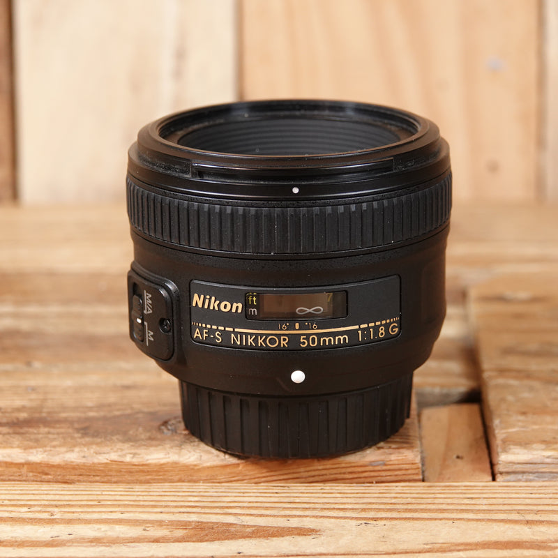 Used Nikon AF-S 50mm F1.8 G Lens