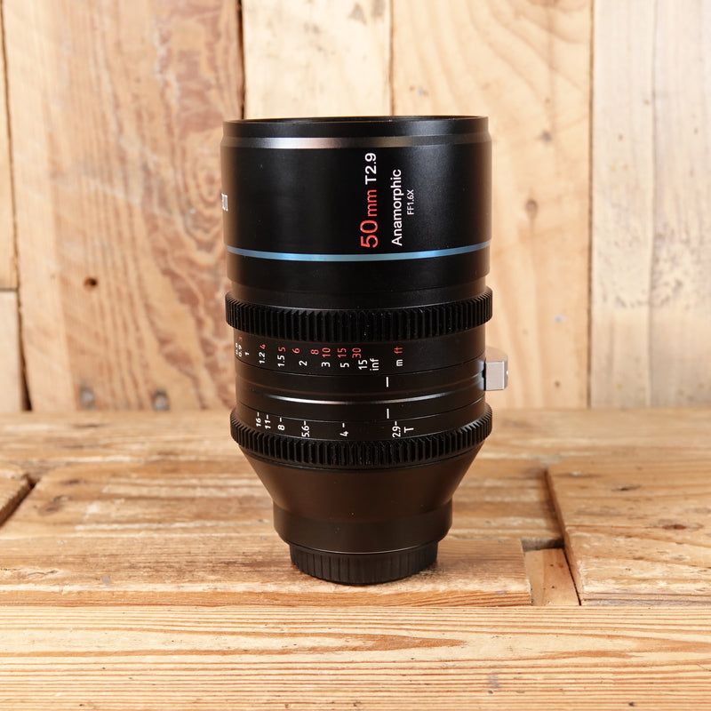 Used Sirui 50mm T2.9 1.6X Anamorphic Lens Sony E