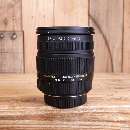 Used Sigma DC 17-70mm F2.8-4 Macro HSM Lens - Pentax hit