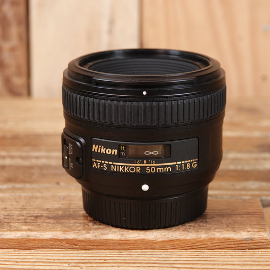 Used Nikon AF-S 50mm F1.8 G Lens
