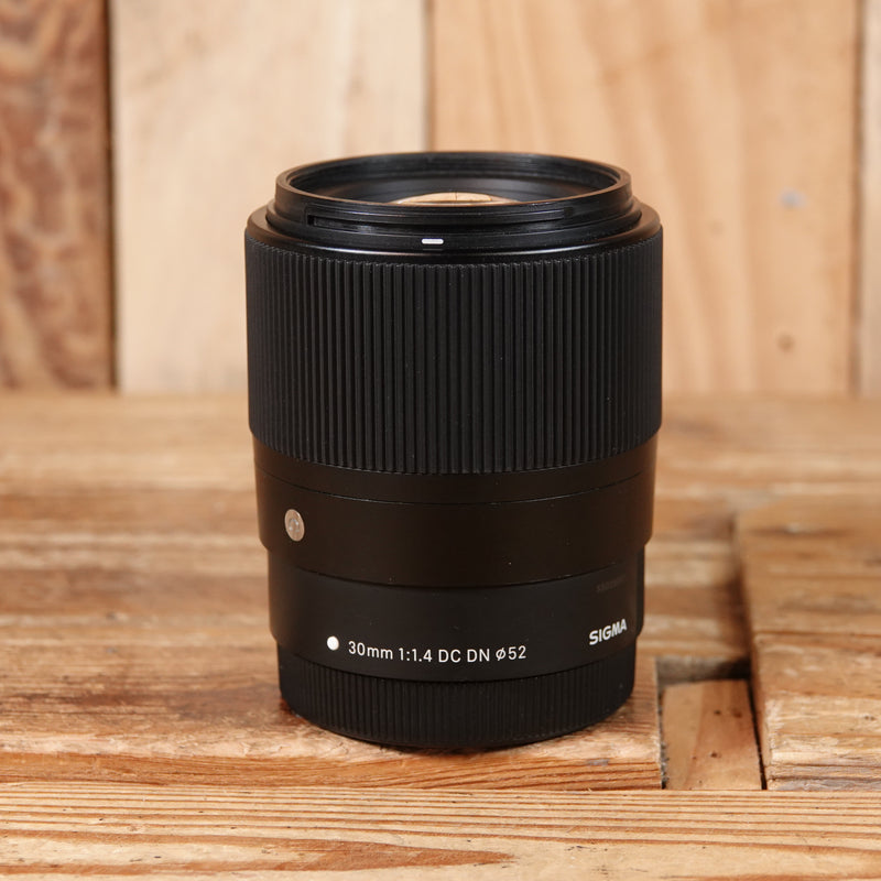 Used Sigma 30mm F1.4 DC DN Contemporary Lens - Canon EF-M Fit