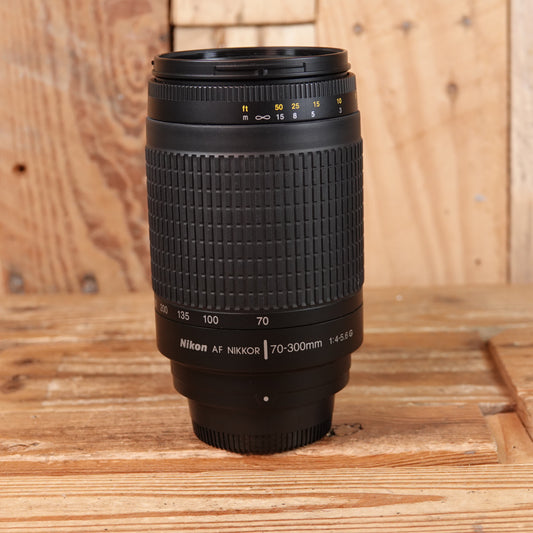 Used Nikon 70-300mm F4-5.6 G Black Lens