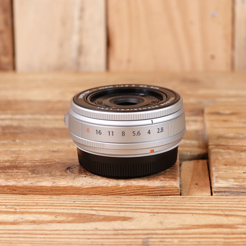 Used Fujifilm XF 23mm F2.8 R WR Silver Lens