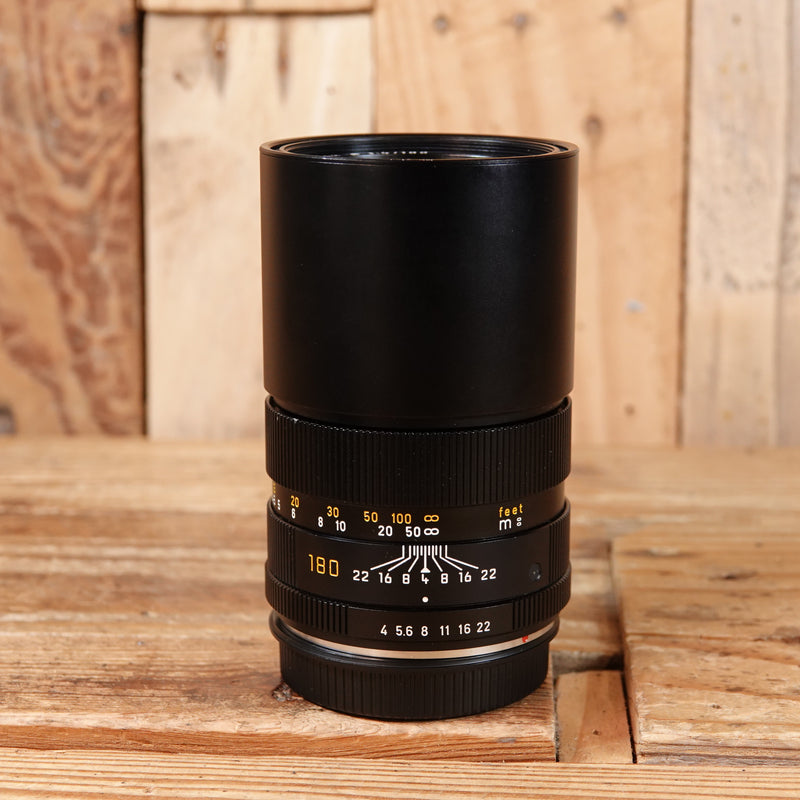 Used Leica R 180mm F4 Elmar-R Lens 11922