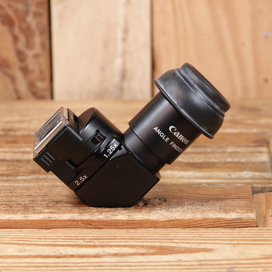 Used Canon Angle Finder C with 1.25x and 2.5x Magnification