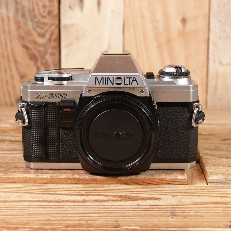 Used Minolta X-300 35mm Silver Film Camera Body