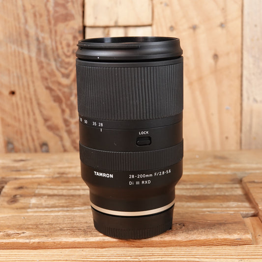 Used Tamron 28-200mm F2.8-5.6 Di III RXD Lens for Sony FE mount