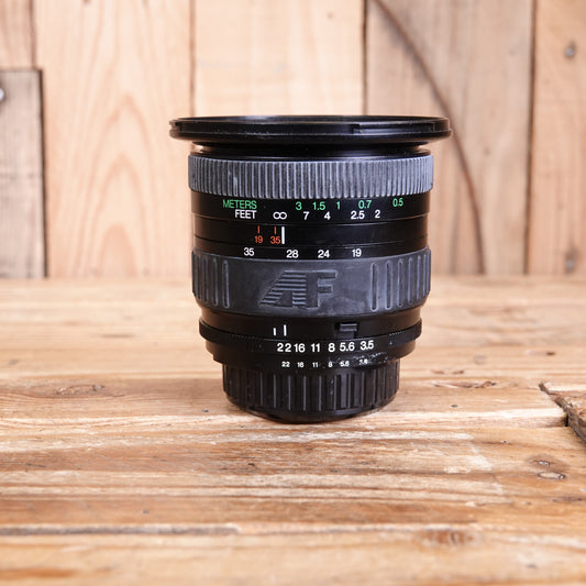 Used Vivitar 19-35mm F3.5-4.5 Lens - Nikon AF fit