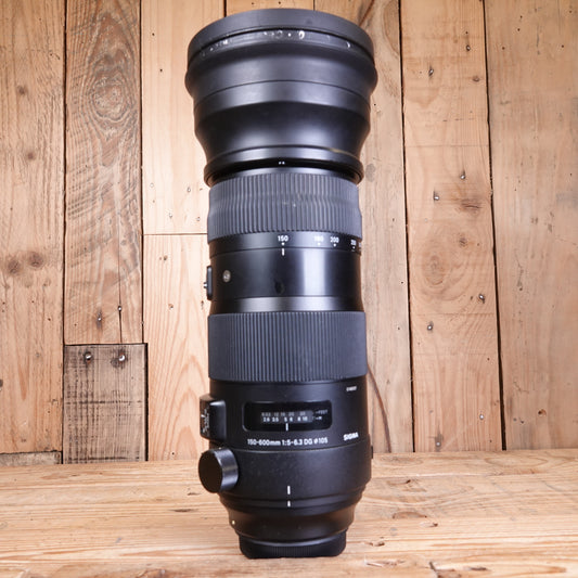 Used Sigma 150-600mm F5-6.3 DG Sport Lens - Canon Fit