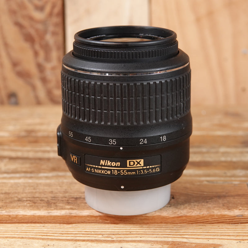 Used Nikon AF-S 18-55mm F3.5-5.6 G VR Lens
