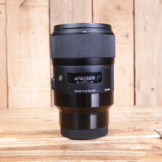 Used Sigma 35mm F1.4 DG HSM ART Lens - Sony FE Fit