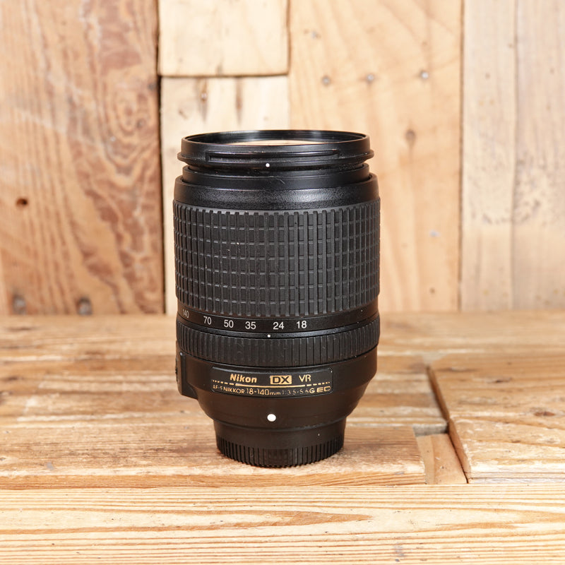 Used Nikon AF-S DX 18-140mm F/3.5-5.6G ED VR DX Lens