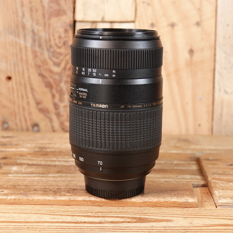 Used Tamron AF 70-300mm F4-5.6 LD Di Lens macro - Nikon Fit