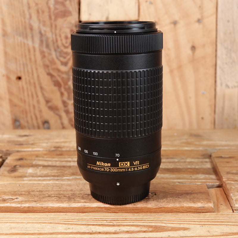 Used Nikon AF-P 70-300mm f4.5-6.3 DX G ED VR Lens