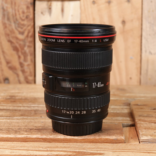 Used Canon EF 17-40mm F4 L USM Lens