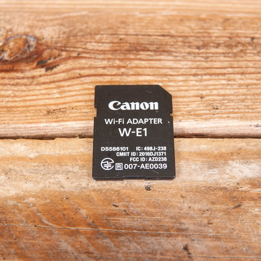 Used Canon W-E1 WIFI  Adapter