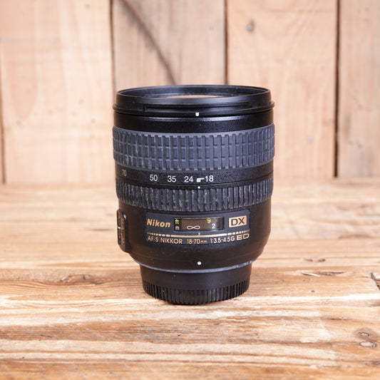 Used Nikon AF-S 18-70mm F3.5-4.5 G ED Lens