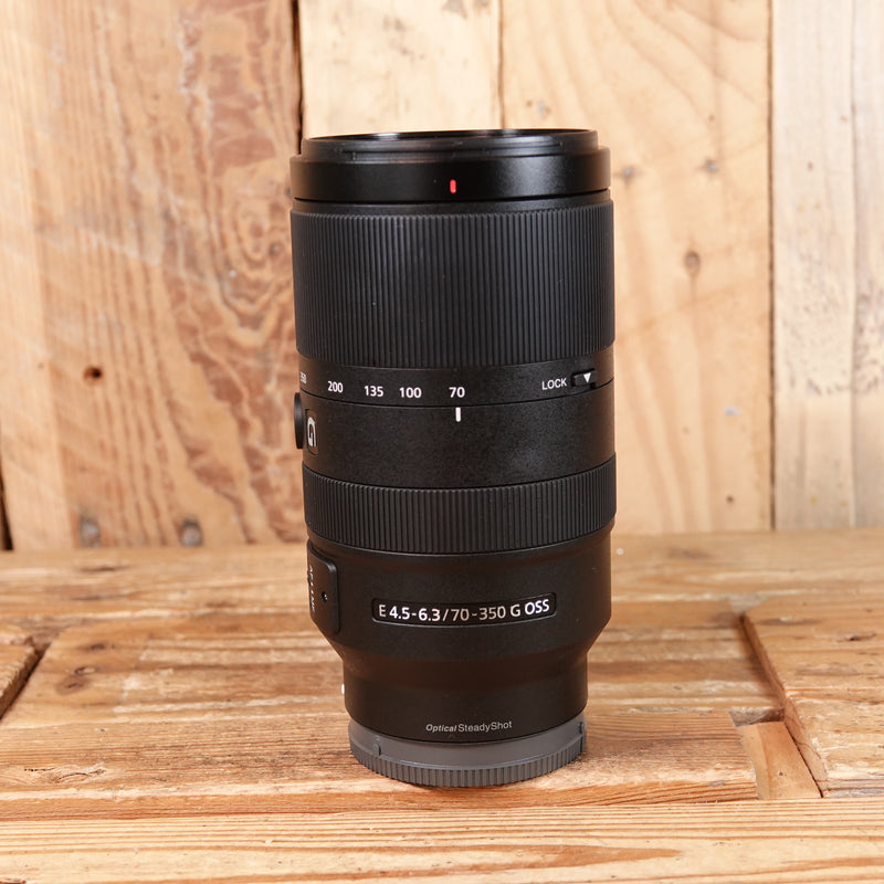 Used Sony E 70-350mm F4.5-6.3 G OSS Lens