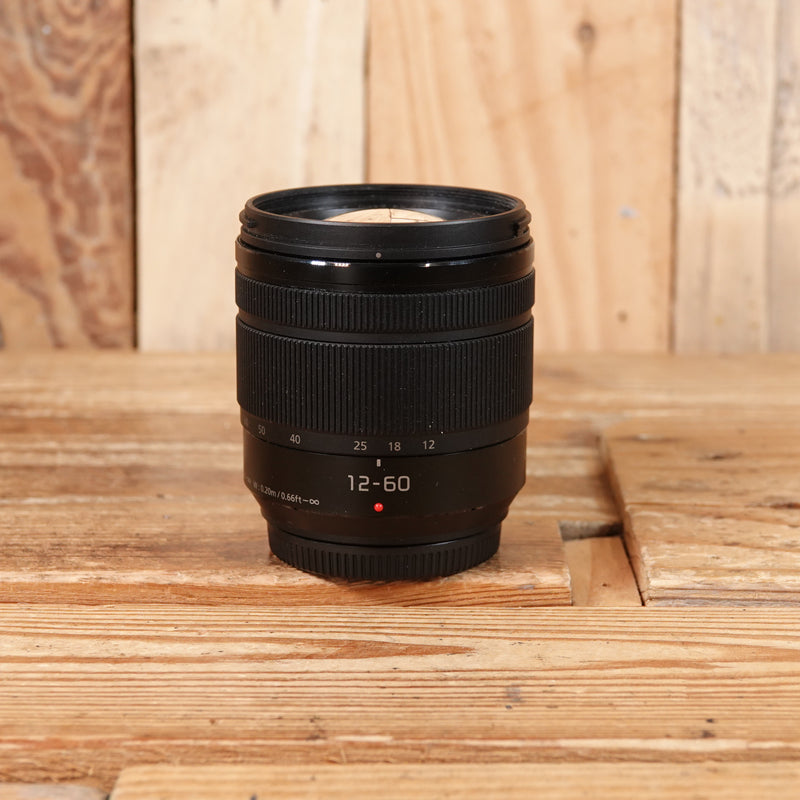 Used Panasonic 12-60mm F3.5-5.6 Asph Power OIS Micro Four Thirds Lens