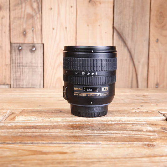 Used Nikon AF-S 18-70mm F3.5-4.5 G ED Lens