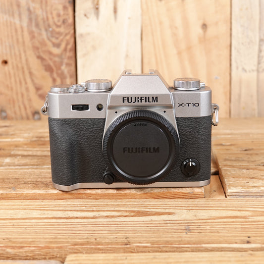 Used Fujifilm X-T10 Digital Silver Camera Body