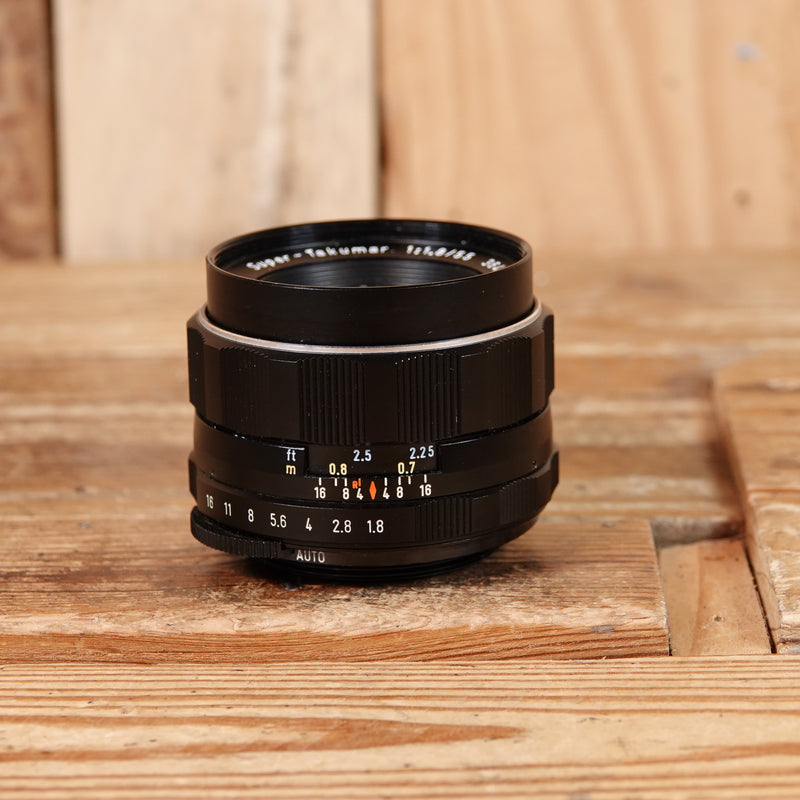 Used Pentax Super Takumar 55mm f1.8 Lens - M42 Fit