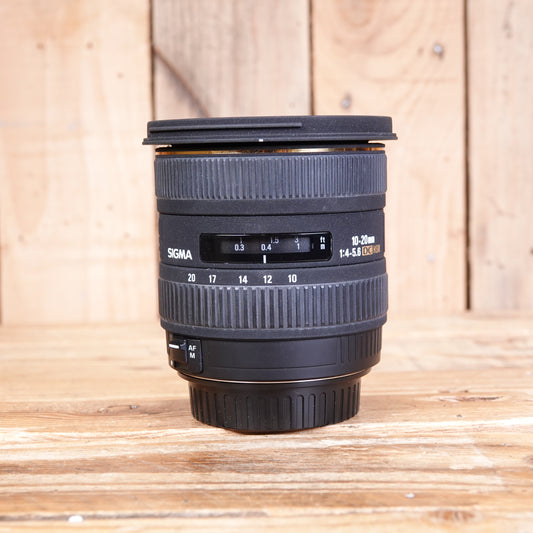 Used Sigma AF 10-20mm F4-5.6 EX DC HSM Lens - Canon Fit