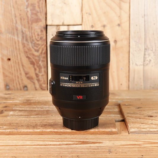 Used Nikon AF-S VR Micro Nikkor F2.8 G IF-ED Lens