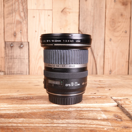 Used Canon EF-S 10-22mm F3.5-4.5 USM Lens