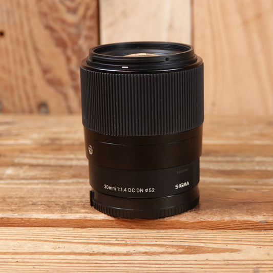 Used Sigma AF 30mm F1.4 DC DN Contemporary Sony E Fit