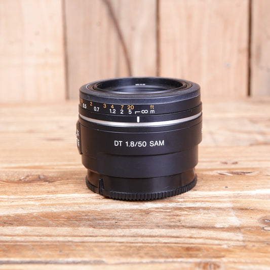 Used Sony DT 50mm F1.8 SAM Lens