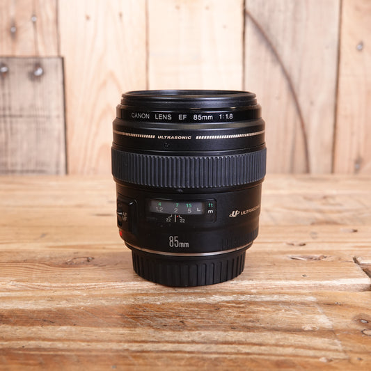 Used Canon EF 85mm F1.8 USM Lens