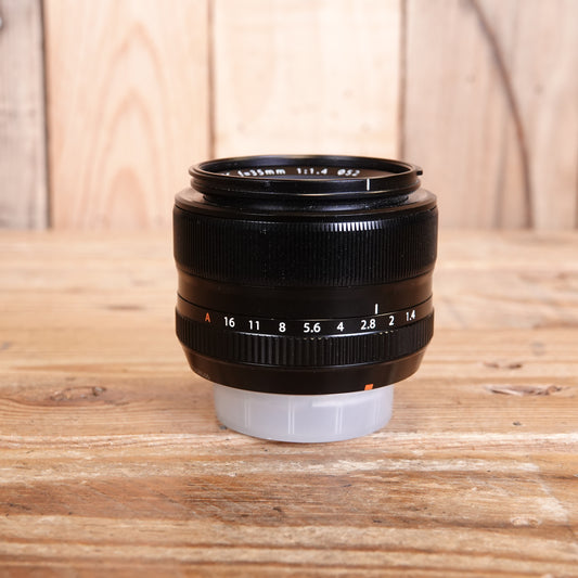 Used Fujifilm XF 35mm F1.4 Black Fujinon Lens