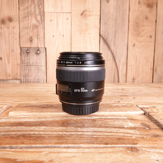 Used Canon EF-S 60mm F2.8 Macro USM Lens