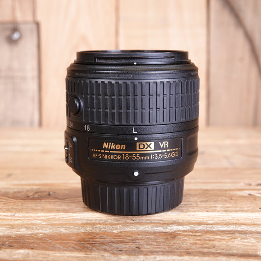Used Nikon AF-S 18-55mm F3.5-5.6 G VR II Lens