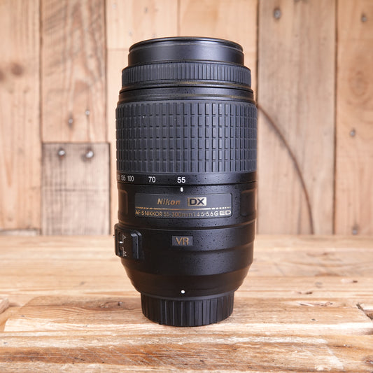 Used Nikon AF-S 55-300mm F4.5-5.6 G ED VR Lens